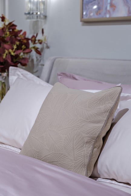 Подушка декоративная с кантом белая 283010 50*30см (TT-00008119)