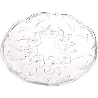 Блюдо круглое KOKAB 32,5 см стекло (578)