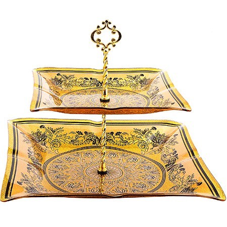 Этажерка 2 уровня, квадрат (7020-101)