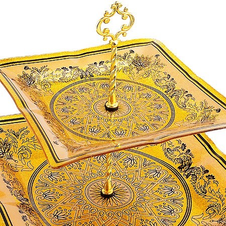 Этажерка 2 уровня, квадрат (7020-101)