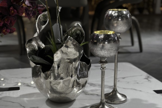 Ваза декоративная метал. 28,6*26,7*40,6см (TT-00011282)