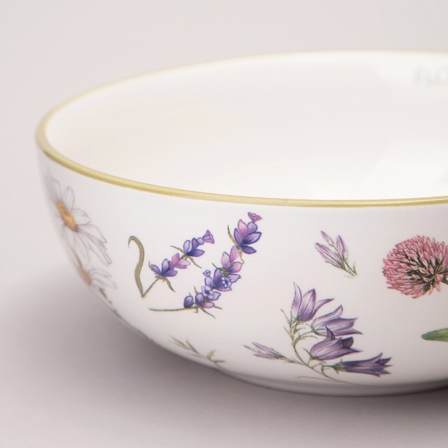 Салатник agness "flower story" 16,5*6 см 800 мл Agness (358-2173)