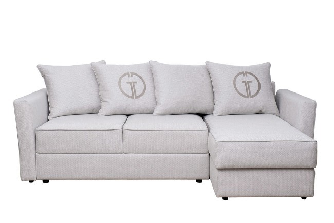 Диван Sorrento 230 с канапе трехмест.раскл (Еврокнижка) Koza3803-SVSER+Nev83 230*156*90см (TT-00012754)