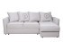 Диван Sorrento 230 с канапе трехмест.раскл (Еврокнижка) Koza3803-SVSER+Nev83 230*156*90см (TT-00012754)