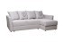 Диван Sorrento 230 с канапе трехмест.раскл (Еврокнижка) Koza3803-SVSER+Nev83 230*156*90см (TT-00012754)