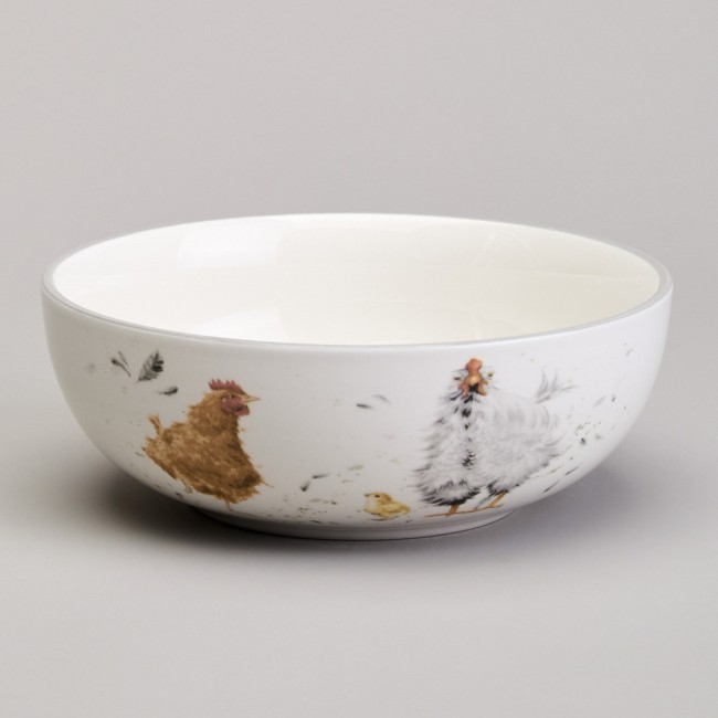 Салатник lefard "funny hens" 16,5*6 см 650 мл Lefard (358-2299)