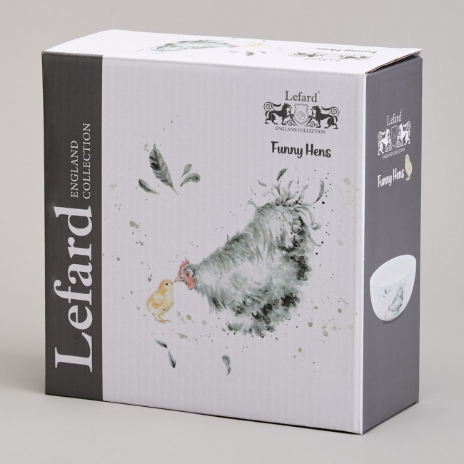 Салатник lefard "funny hens" 16,5*6 см 650 мл Lefard (358-2299)