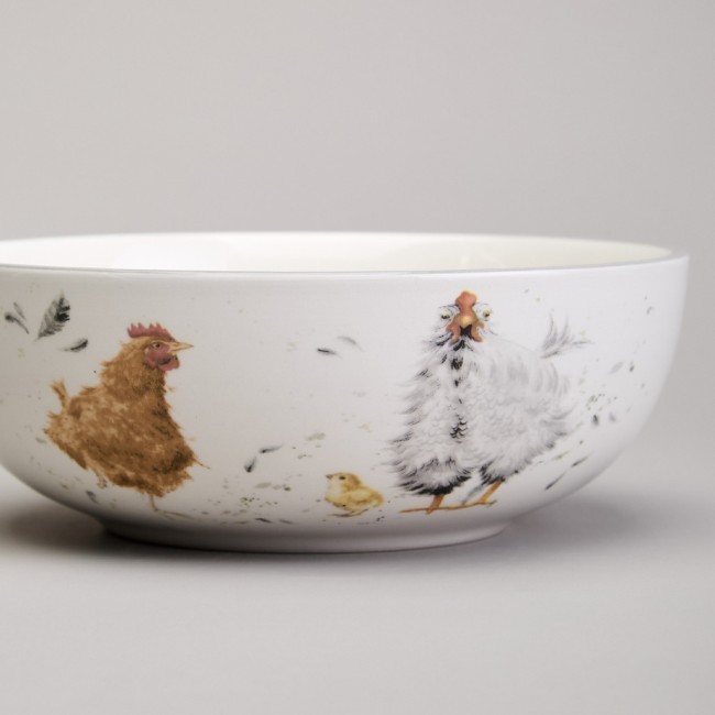 Салатник lefard "funny hens" 16,5*6 см 650 мл Lefard (358-2299)