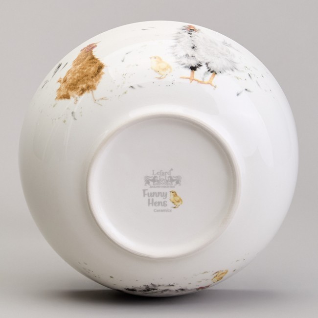 Салатник lefard "funny hens" 16,5*6 см 650 мл Lefard (358-2299)