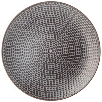 Тарелка закусочная bronco "graphite" 20,5 см Bronco (445-121)