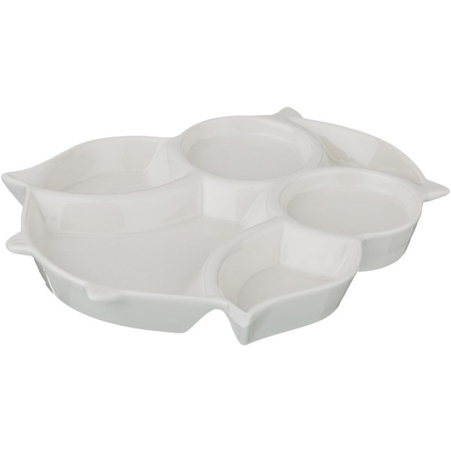 Менажница lefard 16.5*20*2 см + 2 металлические вилочки Lefard (474-046)