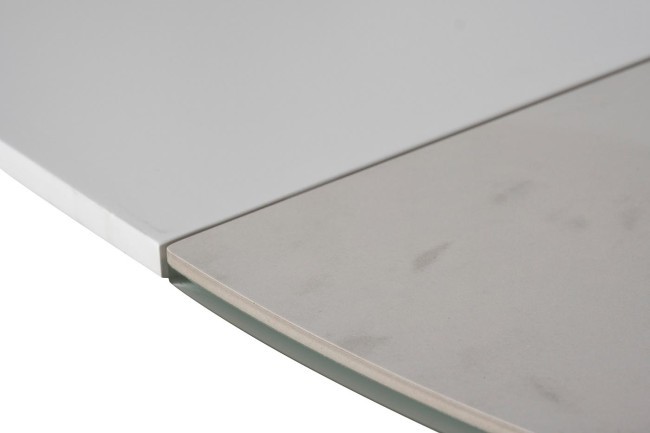 Стол обед.круг раскл.керам.бел. 170(120)*120*76см (TT-00004906) Стол обед.круг раскл.керам.бел. 170(120)*120*76см (TT-00004906)