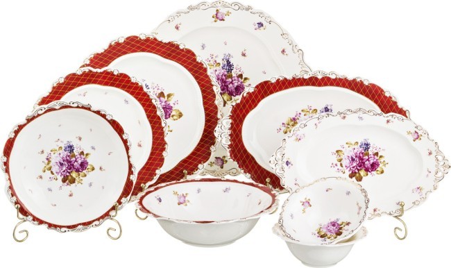 Столовый сервиз на 6 персон 24 пр. Lefard (127-609) Столовый сервиз на 6 персон 24 пр. Lefard (127-609)