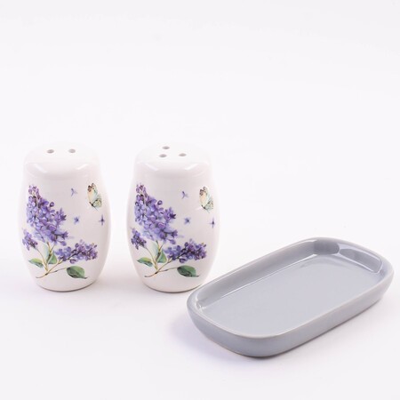 Набор для специй 3пр Букет фантазий доломит LR (60217)