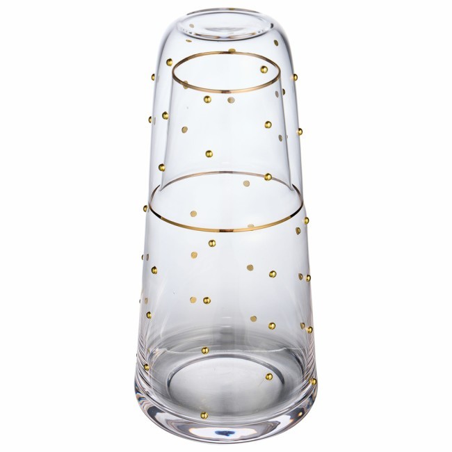 Графин с крышкой-стаканом "goldy" 890/330 мл Lefard (685-139) Графин с крышкой-стаканом "goldy" 890/330 мл Lefard (685-139)