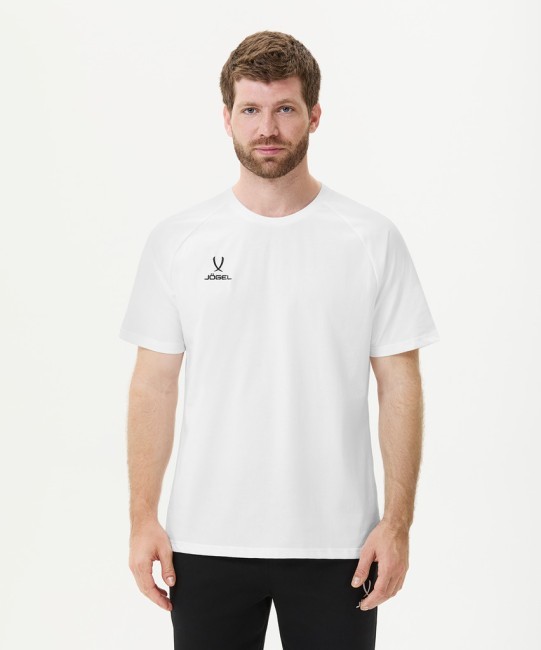 Футболка JOGEL ESSENTIAL CVC Tee, белый (2116697) Футболка JOGEL ESSENTIAL CVC Tee, белый (2116697)