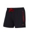 Шорты для плавания 25DEGREES Splash Black/Red, полиэстер (2133329)