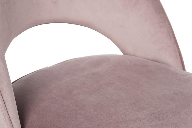 Стул велюр пепельно-розовый 51*56*84см (TT-00004156) Стул велюр пепельно-розовый 51*56*84см (TT-00004156)