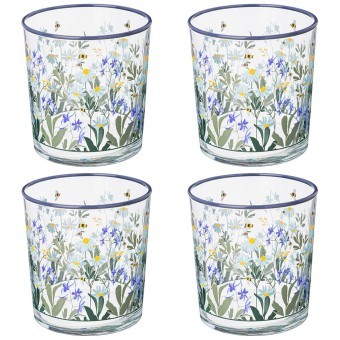 Набор стаканов "spring" из 4 штук 380мл Rakle (312-158) Набор стаканов "spring" из 4 штук 380мл Rakle (312-158)