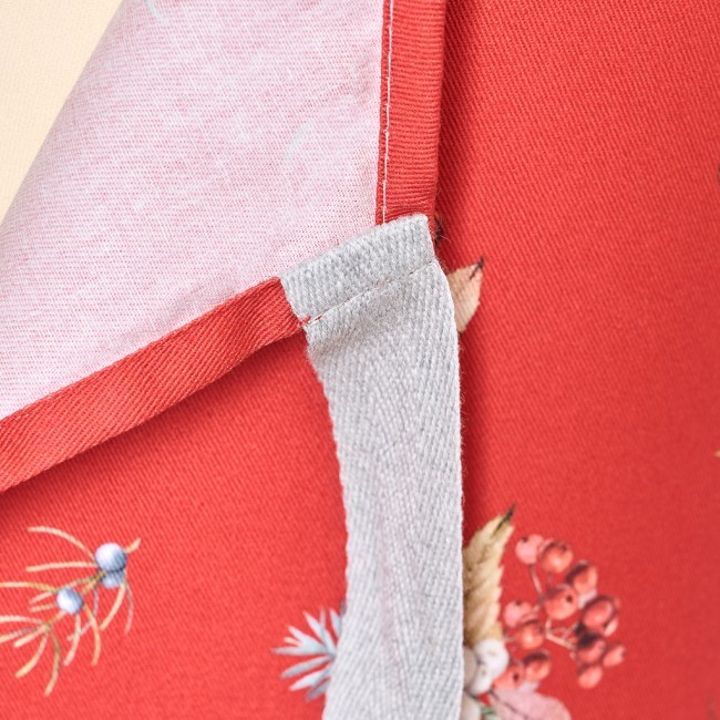 Фартук "морозко.снегири",70х80см 100%хлопок ,твил Lefard (850-745-71) Фартук "морозко.снегири",70х80см 100%хлопок ,твил Lefard (850-745-71)