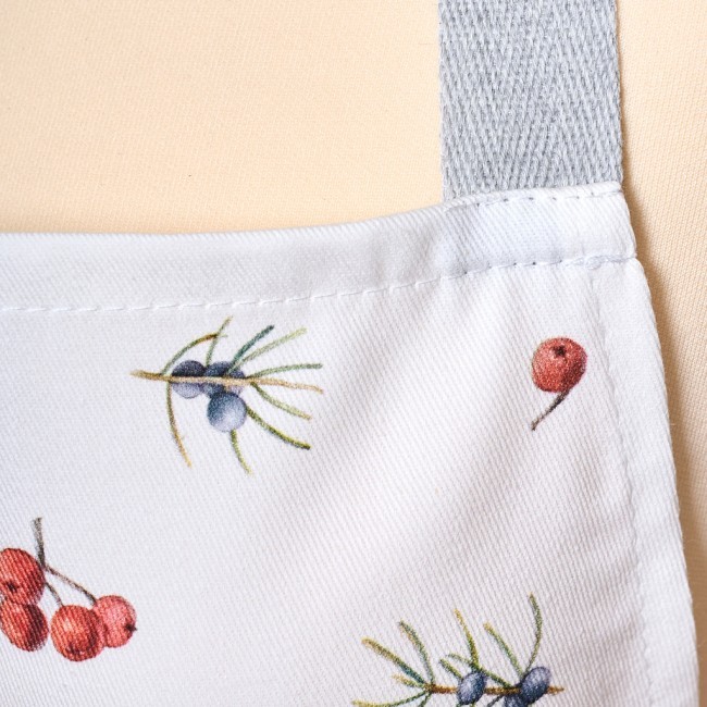 Фартук "морозко.снегири",70х80см 100%хлопок ,твил Lefard (850-745-71) Фартук "морозко.снегири",70х80см 100%хлопок ,твил Lefard (850-745-71)