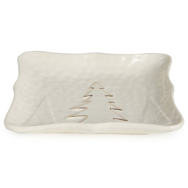 Блюдо сервировочное "новогоднее" 15,7*14,4*2,3 см Lefard (146-2214)