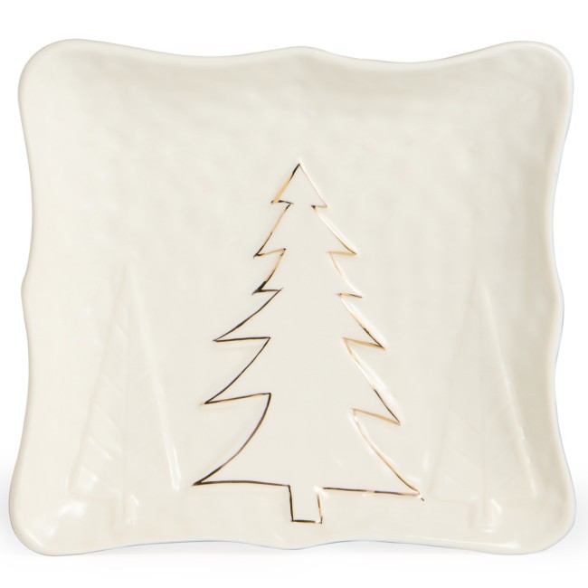 Блюдо сервировочное "новогоднее" 15,7*14,4*2,3 см Lefard (146-2214)