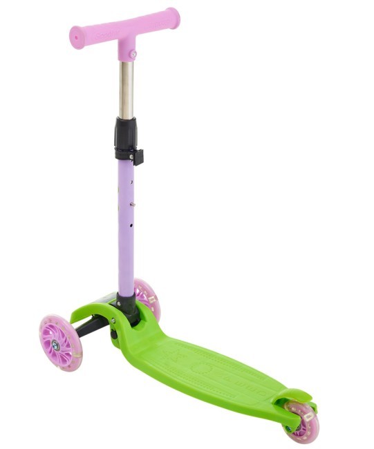 БЕЗ УПАКОВКИ Самокат 3-колесный Ridex Loop, 120/70 мм, зеленый/розовый (2106808) БЕЗ УПАКОВКИ Самокат 3-колесный Ridex Loop, 120/70 мм, зеленый/розовый (2106808)