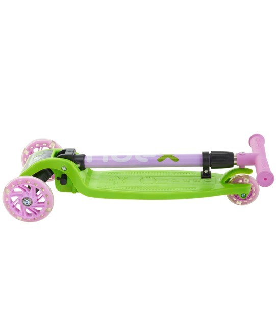 БЕЗ УПАКОВКИ Самокат 3-колесный Ridex Loop, 120/70 мм, зеленый/розовый (2106808) БЕЗ УПАКОВКИ Самокат 3-колесный Ridex Loop, 120/70 мм, зеленый/розовый (2106808)
