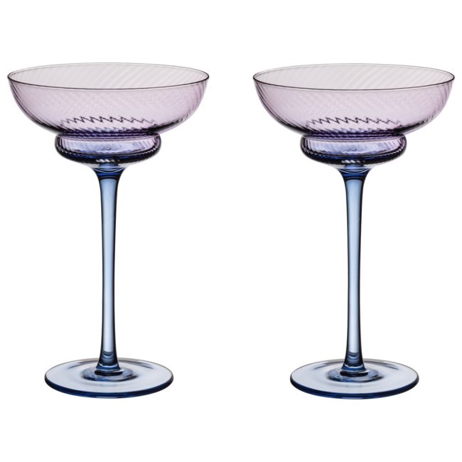 Набор креманок "twist & shine" purple, 2 шт/220 мл Lefard (687-011)