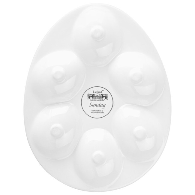 Блюдо для 6 яиц lefard "sunday" 20,5*16*8 см Lefard (358-2372)