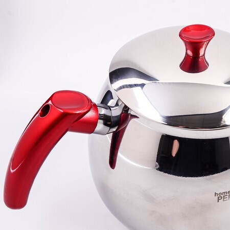 Чайник металлический 1л Home Perfect Kure нерж/ст/пласт (800-307) Чайник металлический 1л Home Perfect Kure нерж/ст/пласт (800-307)