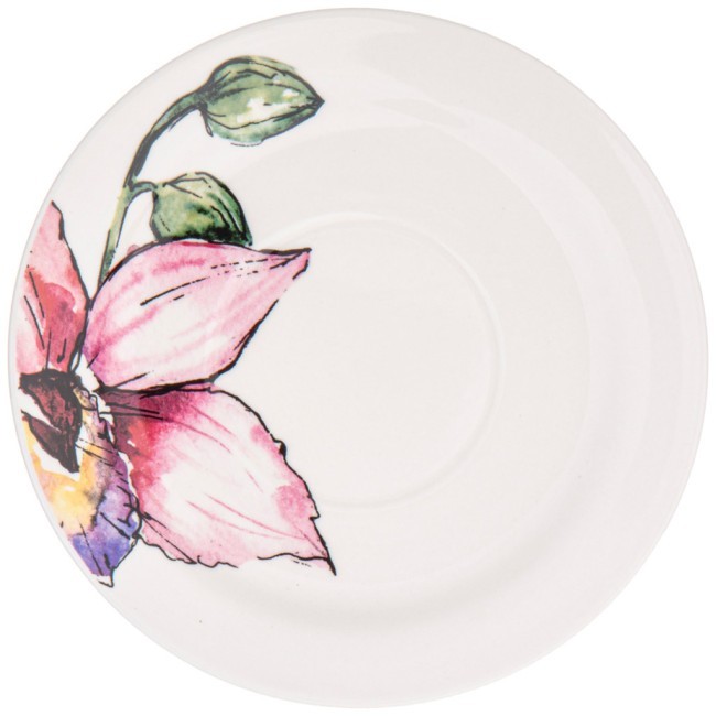 Чайная пара "орхидея" 250 мл 16*16*9см Lefard (482-559)