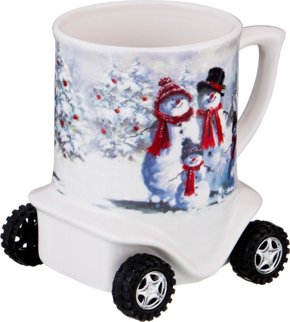 Кружка "зимняя сказка" на колесиках 350 мл. Lefard (85-1439) Кружка "зимняя сказка" на колесиках 350 мл. Lefard (85-1439)