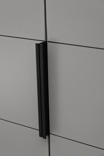 GD-10013/2-6 Шкаф Alto двухд с полками, цвет серый Кобальт, фасад глухой 100*57*228.5см (TT-00014669)