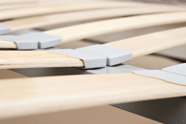 Кровать Siena без мех.велюр серый Colt017 199*222*116см (TT-00012402)