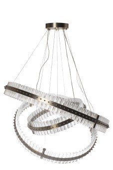 Люстра подвесная "Galaxy" стекло прозрач. d100*h37,5см (TT-00013035)