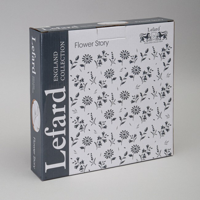 Менажница 4 секции lefard "flowers story" на дер. подставке 25*5,5 см 175 мл Lefard (474-248)