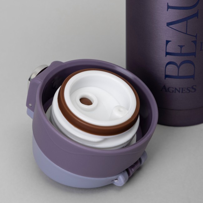 Термокружка beautiful 420 мл, колба нерж.сталь 18/10 Agness (798-108)