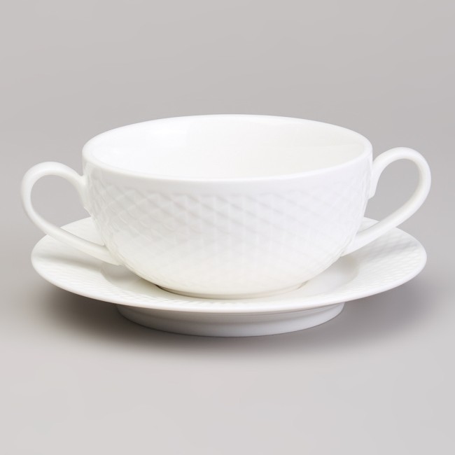 Бульонница с блюдцем lefard "infinity" 300 мл Lefard (171-319) Бульонница с блюдцем lefard "infinity" 300 мл Lefard (171-319)