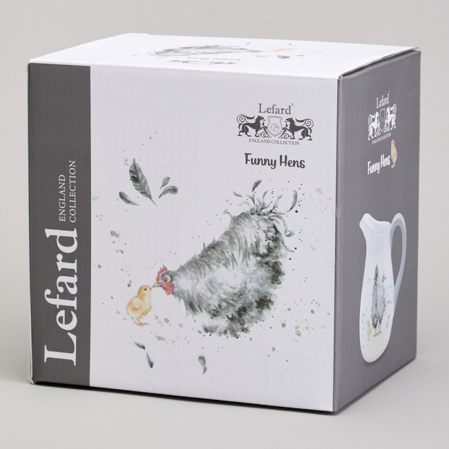 Кувшин lefard "funny hens" 18*13*16,5 см 1100 мл Lefard (358-2303)