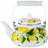 Чайник эмалированный agness "лимоны", 2,5л Agness (934-371)
