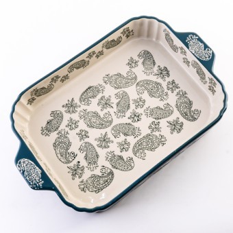 Форма для запекания 2,8 л керамика LR (60347) Форма для запекания 2,8 л керамика LR (60347)