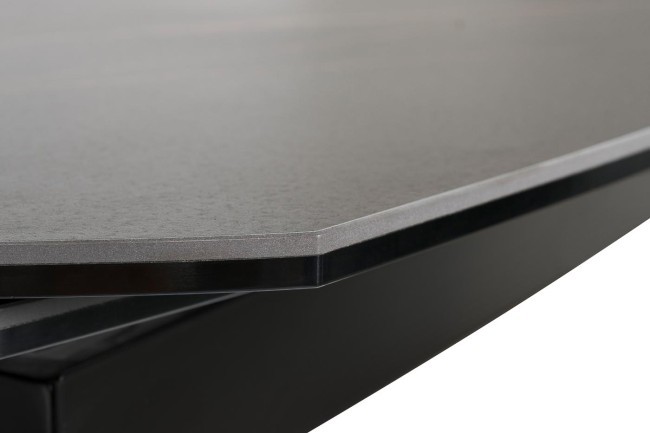 Стол обеденный раскл.керам.чёрный 178(120)*89*77 (TT-00004905)