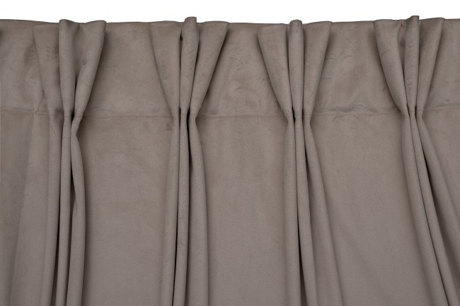 Портьера Silkу 5 бежевая на подкладке 275*260 (TT-00015975) Портьера Silkу 5 бежевая на подкладке 275*260 (TT-00015975)