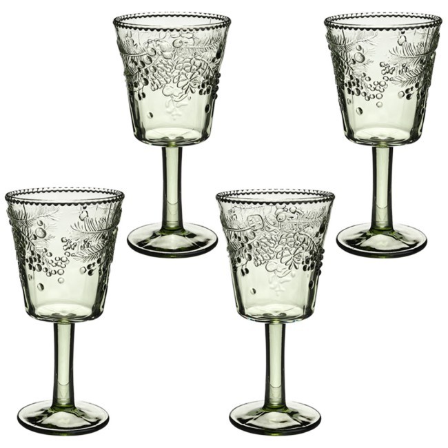 Набор бокалов "celebration" green, 4 шт/280 мл Lefard (355-399)