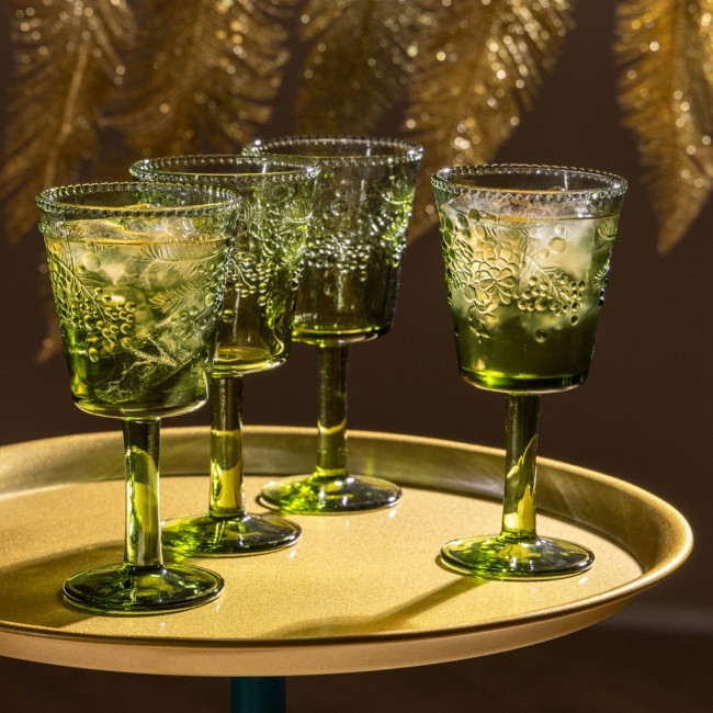 Набор бокалов "celebration" green, 4 шт/280 мл Lefard (355-399)