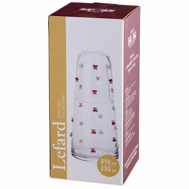Графин с крышкой-стаканом "sweety" 890/330 мл Lefard (685-140) Графин с крышкой-стаканом "sweety" 890/330 мл Lefard (685-140)