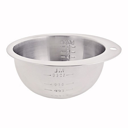 Миска 1,2л из нерж/стали с мерной шкалой МВ (29230) Миска 1,2л из нерж/стали с мерной шкалой МВ (29230)