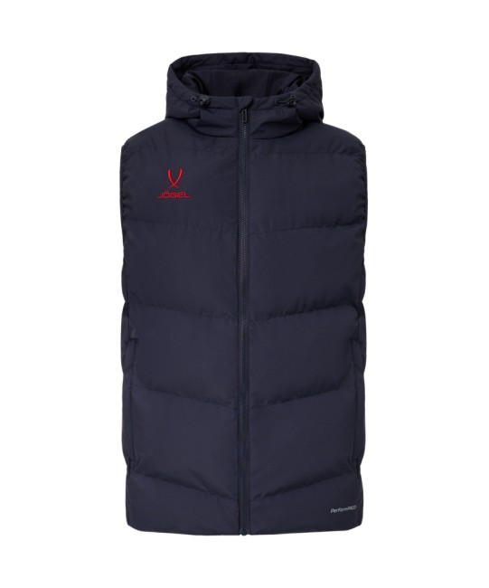 Жилет с капюшоном утепленный JOGEL ESSENTIAL PerFormPROOF Padded Hooded Vest, темно-синий (2117056)